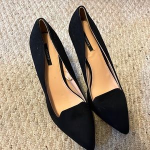 Black heels